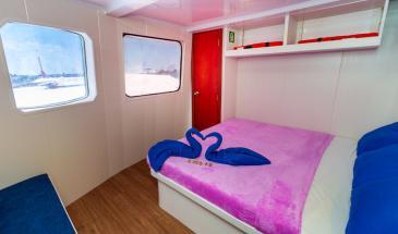 upper deck cabin danubio Matrimonial cabin with 2 windows ocean view